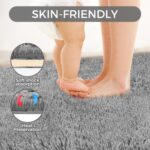 Ultra Soft Rug for Living Room, 6X9 Fluffy Shag Area Rug for Bedroom, Modern Sha... - Image 5