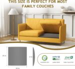 MYLIFESION Couch Cushion Support for Sagging Seat, 24x24x2 inches High-Density F... - Image 3