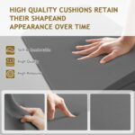 MYLIFESION Couch Cushion Support for Sagging Seat, 24x24x2 inches High-Density F... - Image 4