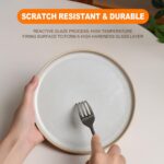 MONITO Ceramic Dinnerware Sets for 6, 18PCS Stoneware Plates and Bowls Sets, Rea... - Image 5