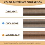 RITOLLO Wood Slat Panels for Wall 2-Piece 94.5"×11" Acoustic Panels for Interior... - Image 6