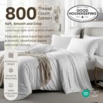 California Design Den Luxury 800 Thread Count King Size Sheets Set - 100% Cotton... - Image 4