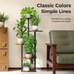 Bamworld Plant Stand Indoor Tall Plant Shelf for Multiple Plants Corner Plant Ta... - Image 4