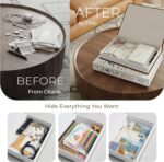 Decorative Books for Home Decor – Black & White Linen Faux Books for Decoration:... - Image 7