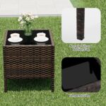 GAOMON 3-Piece Patio Furniture Set, All-Weather Patio Set - PE Wicker Sectional ... - Image 6