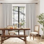 Hokibero Custom Made Curtains 2 Panels Set Faux Linen Curtains for Bedroom Nurse... - Image 7
