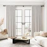 Hokibero Custom Made Curtains 2 Panels Set Faux Linen Curtains for Bedroom Nurse... - Image 8