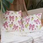 Embroidery Throw Pillow Covers 18x18-2 Pcs, Decorative Pillow Cases Soft Cushion... - Image 8