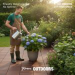 Premium Acacia Wood Interlocking Deck Tiles, 12"x12"x0.9" Outdoor Patio Flooring... - Image 3