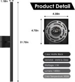 BesLowe 2-Pack 31.75inch Long Outdoor Wall Lights, Modern LED Exterior Lighting ... - Image 6