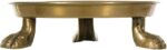 Round Clawfoot Dish — by Alice Lane Home Collection — Gold — for Home Decor, Can... - Image 3