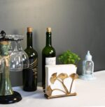 OwlGift Modern Ginkgo Leaves Design Napkin Holder for Tables, Metal Paper Napkin... - Image 6