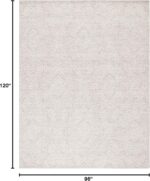 SAFAVIEH Area Rug 8x10 - Metro Collection - Large - Natural & Ivory, Handmade Wo... - Image 3