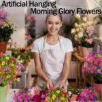 Artificial Hanging Morning Glory Flowers,4PCS Realistic Artificial Hanging Flowe... - Image 7