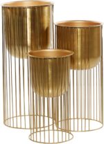 Deco 79 Metal Indoor Outdoor Planter Deep Recessed Dome Large Planter Pot with E... - Image 10
