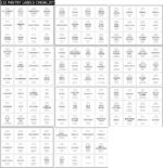 CZZGSM Set of 6 Glass Flour and Sugar jars with 132 Kitchen Pantry Labels - Thic... - Image 6