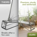Acrylic Shelf Dividers for Closet Organization, 12-Pack Premium Quality Reinforc... - Image 5