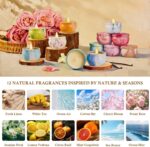 Scented Candles Gift Set for Women, 12 Pack Spring Summer Aromatherapy Candle 30... - Image 3