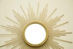 MAIKAILUN Sunburst Mirror, 24" Boho Mirror, Gold Sun Decorative Mirrors for Wall... - Image 7