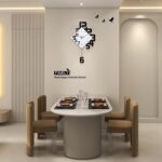 FLEBLE Modern Wall Clocks for Living Room Decor Large Decorative Wall Clock with... - Image 3