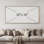 Wall Art Abstract Wall Art Prints Canvas Painting Black Yellow Blue Modern Large... - Image 4