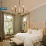 Gold Chandelier Light Fixture 6-Light Candle Dining Room Chandelier Lighting Ove... - Image 8