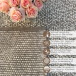 S & L Homes Wool Cotton Hand Woven Chunky Knit Popcorn Doormat/Rug - Ivory Conte... - Image 5