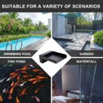 PONDO 304 Stainless Steel Made Exquisite Handcrafted Waterfall Spout for Landsca... - Image 7