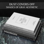 Moncur Home Decorative Coffee Table Books Set of 3 Black & White Design Books wi... - Image 4