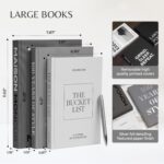 Moncur Home Decorative Coffee Table Books Set of 3 Black & White Design Books wi... - Image 8