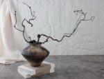 Rusty Ceramic Vase, Wabi Sabi Decorative Pottery Flower Vase for Centerpieces, T... - Image 6
