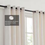 Cream Ivory Gold Velvet Curtains 84 inch Color Block Luxury Elegant Modern Livin... - Image 3