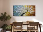 YaSheng Art - Wall Art Oil Painting ,100% HandPainted 3D Texture Wall Art Artwor... - Image 4