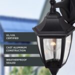 Designers Fountain Waterbury Outdoor Light Fixture, 14.25 Inch Exterior Wall Lan... - Image 4