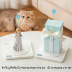 Answered Angel of Prayer Figurine, Solid Resin Praying Angel Figurines Spiritual... - Image 5