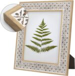 takfot Boho Picture Frames 8x10 Photo Frame 2 Pack Wood Moroccan Picture Frame f... - Image 7