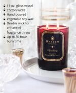 HARLEM CANDLE CO. Speakeasy - Luxury Scented Soy Candle, 11 oz - 80-Hour Burn Ti... - Image 5