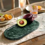 YMXYJM Genuine Real Natural Marble Tray for Bathroom, Luxury Indian Green Stone ... - Image 7