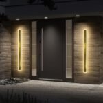 2 Pack 60 inch Modern Outdoor Wall Light, Outdoor Garage Wall Mount Lights, Mode... - Image 2