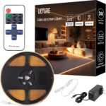 40Ft COB LED Strip Lights, Warm White 3000K Dimmable LED Light Strip with Remote... - Image 2