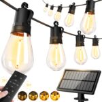 50ft-Solar-Powered-Lights-Outdoor-Waterproof-String Lights-Outside-Patio-Yard-Ga... - Image 2