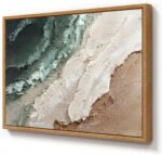 ARPEOTCY 3D Textured Large Framed Canvas Wall Art Prints, Abstract Hand-Painted ... - Image 2