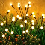 ASMAD Solar Lights Outdoor(4 Pack,32 LEDs), Solar Garden Lights, Outdoor Decorat... - Image 2