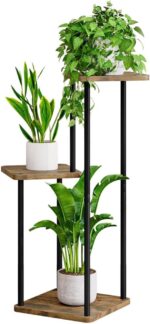 AZERPIAN 3 Tier Plant Stand Indoor Metal Plant Shelf for Multiple Plants Corner ... - Image 2