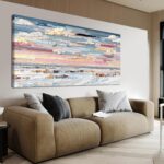 Abstract Canvas Art Wall Decor Large Wall Art For Living Room Canvas Wall Art De... - Image 2
