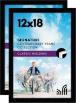 Americanflat 12x18 Poster Frame with Shatter-Resistant Glass - Set of 2 - Signat... - Image 2