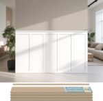 Art3d Premade Board and Batten Paintable Wainscoting Kit, MDF Accent Wall Panel ... - Image 2