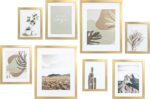 ArtbyHannah Gallery Wall Frame Set,Gold Picture Frames Collage Wall Decor with N... - Image 2