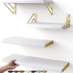 BAYKA Wall Shelves for Bedroom Decor, Floating Wall Shelf for Living Room Kitche... - Image 2
