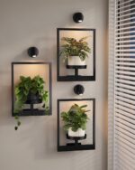 Bamworld Hanging Planters for Indoor Plants Wall Decor Living Room Plant Stand I... - Image 2
